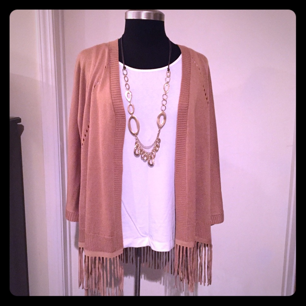 ❌SOLD LOCALLY ❌ New York and Company top cardigan